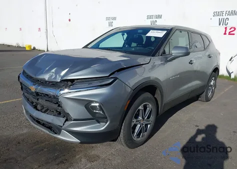 2024 Chevrolet Blazer Awd 2Lt из США, поврежденный, VIN 3GNKBHR40RS160223
